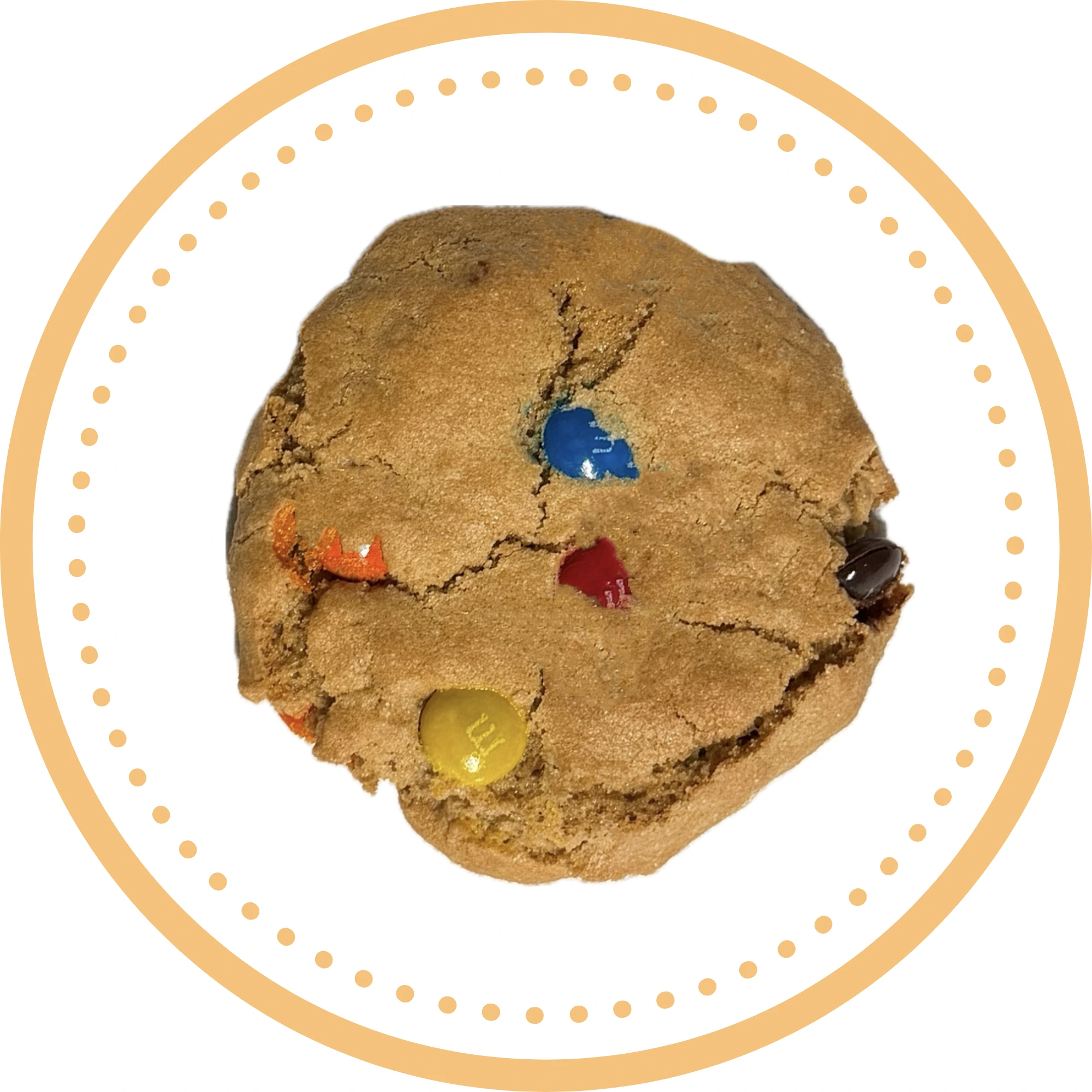M&M Cookie Image