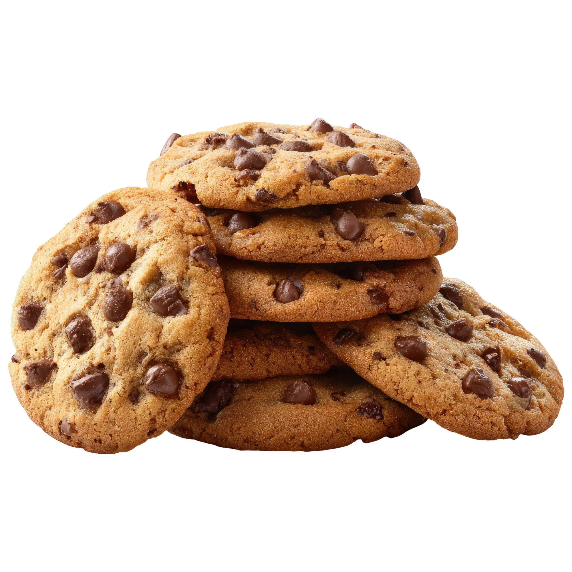 Stack of chocolate Chip Cookies